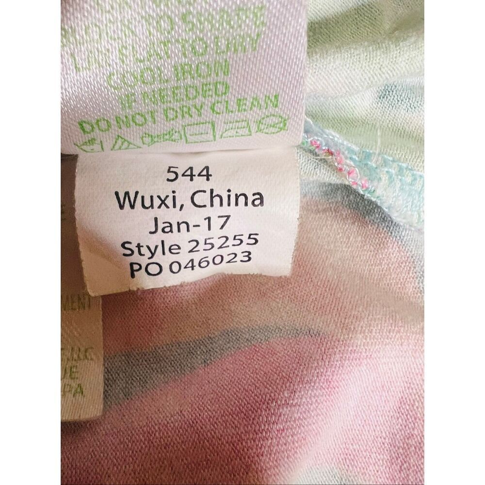 Lilly Pulitzer Womens Pink Green Paradise Bound Stretch Isabeau Midi Dress XS - Picture 13 of 13